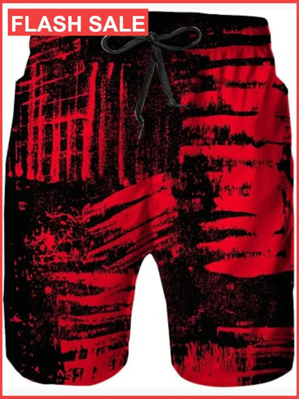 Mens Quick Dry Swim Trunks with Mesh Lining Board Shorts